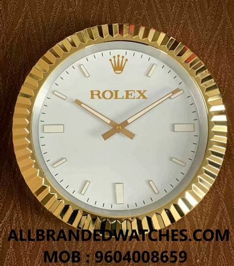 rolex automatic wall clock|rolex wall clock for sale.